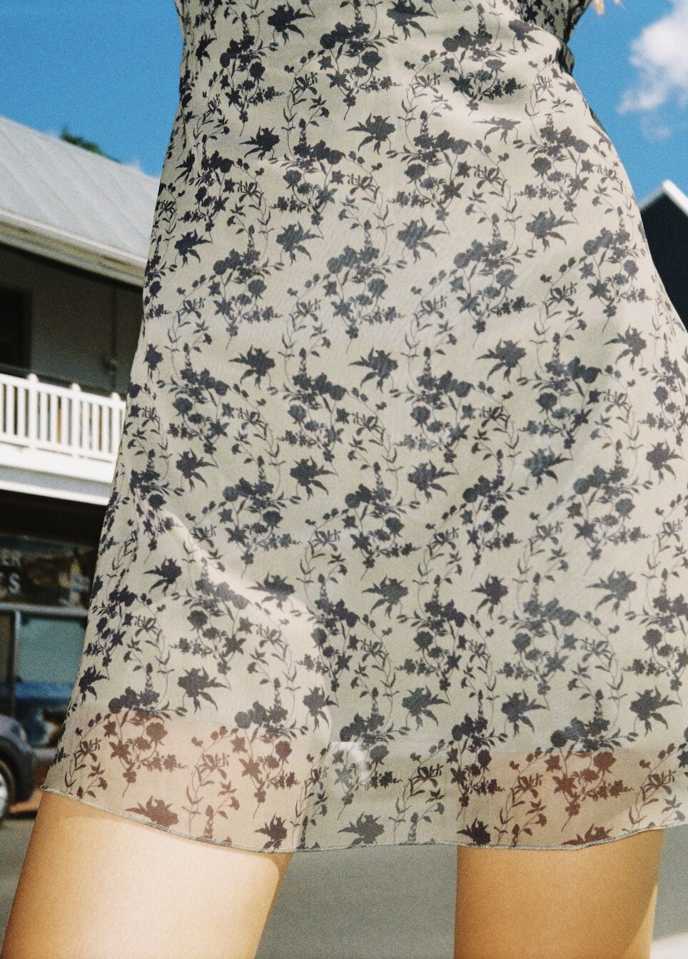Платье «Ясмин флора» мини  4
