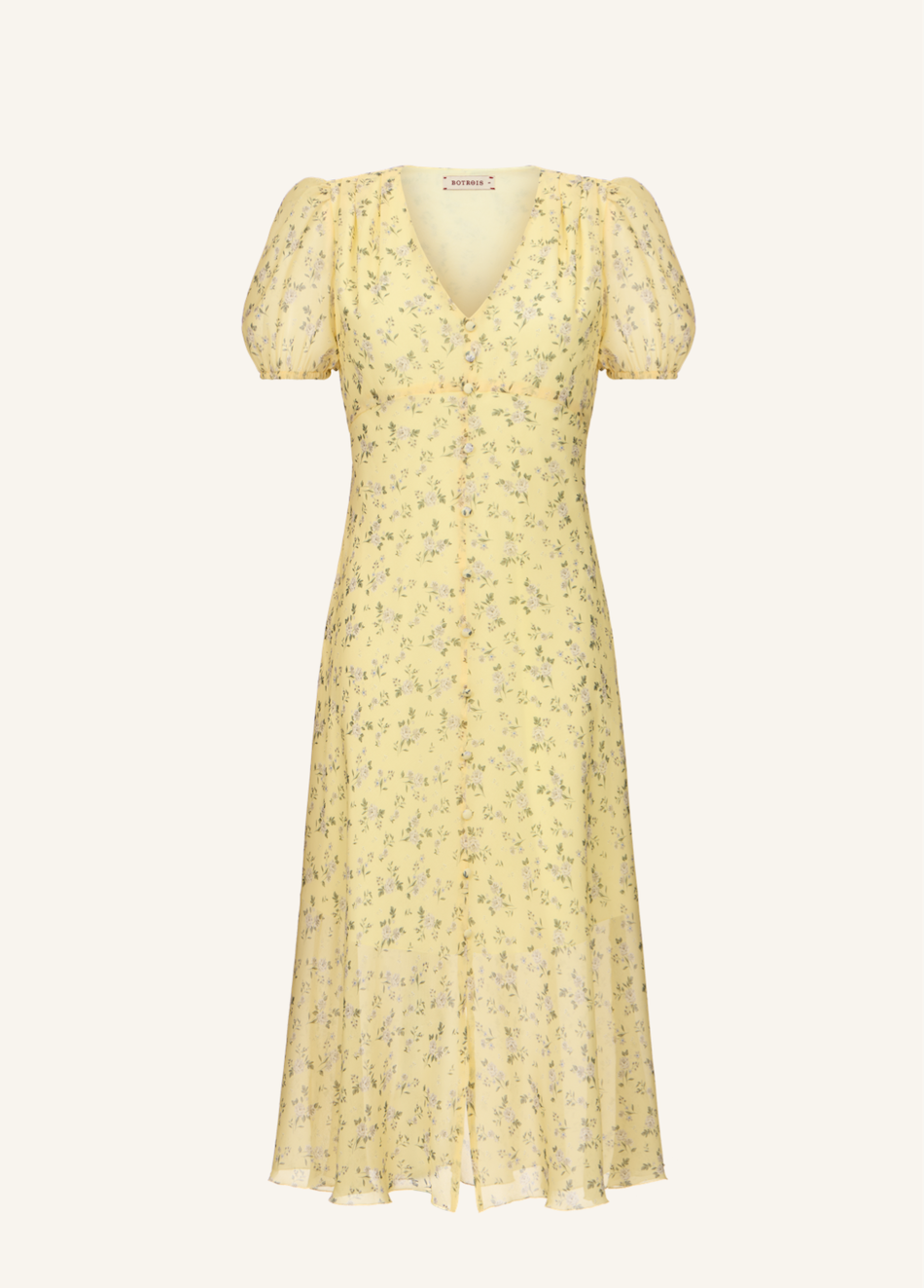 Платье «Ясмин в солнечном» миди  1